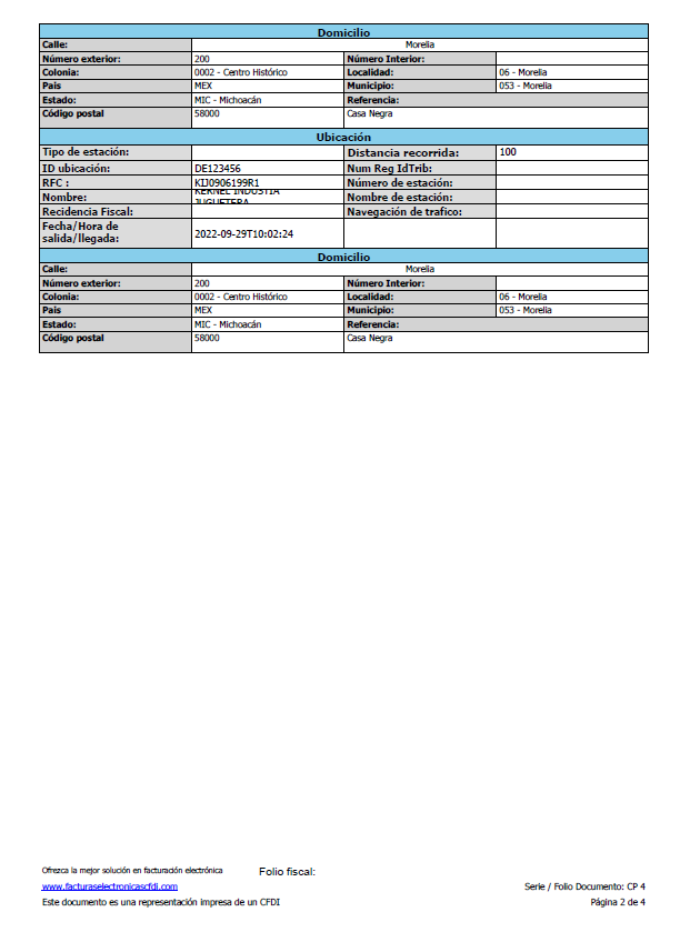 Ejemplo PDF de factura sector primario