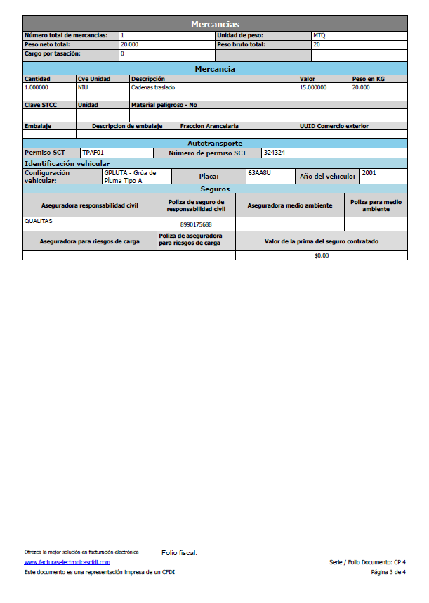 Ejemplo PDF de factura sector primario