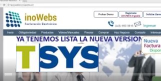 Addenda TSYS, factura tsys